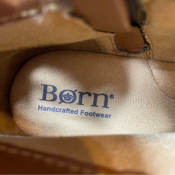 Born Morocco Brown Distressed Bootie 7 - Picture 11 of 13